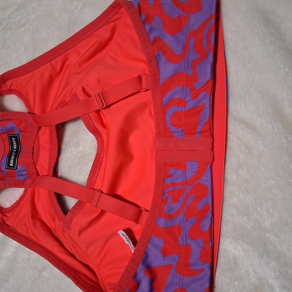 Savage X Fenty Red and Purple Women's Top - Picture 5 of 8